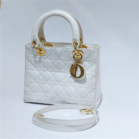 lady dior red gold hardware|Small Lady D.